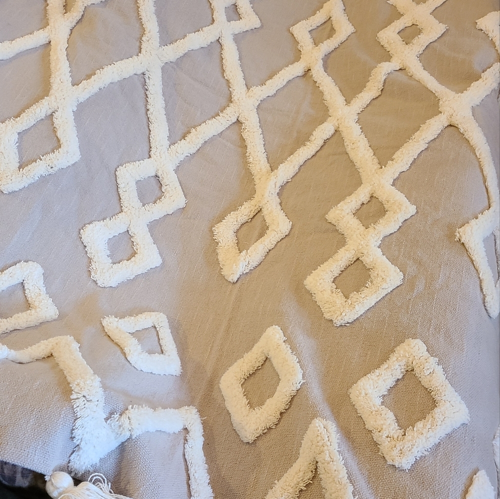 Large cotton throw